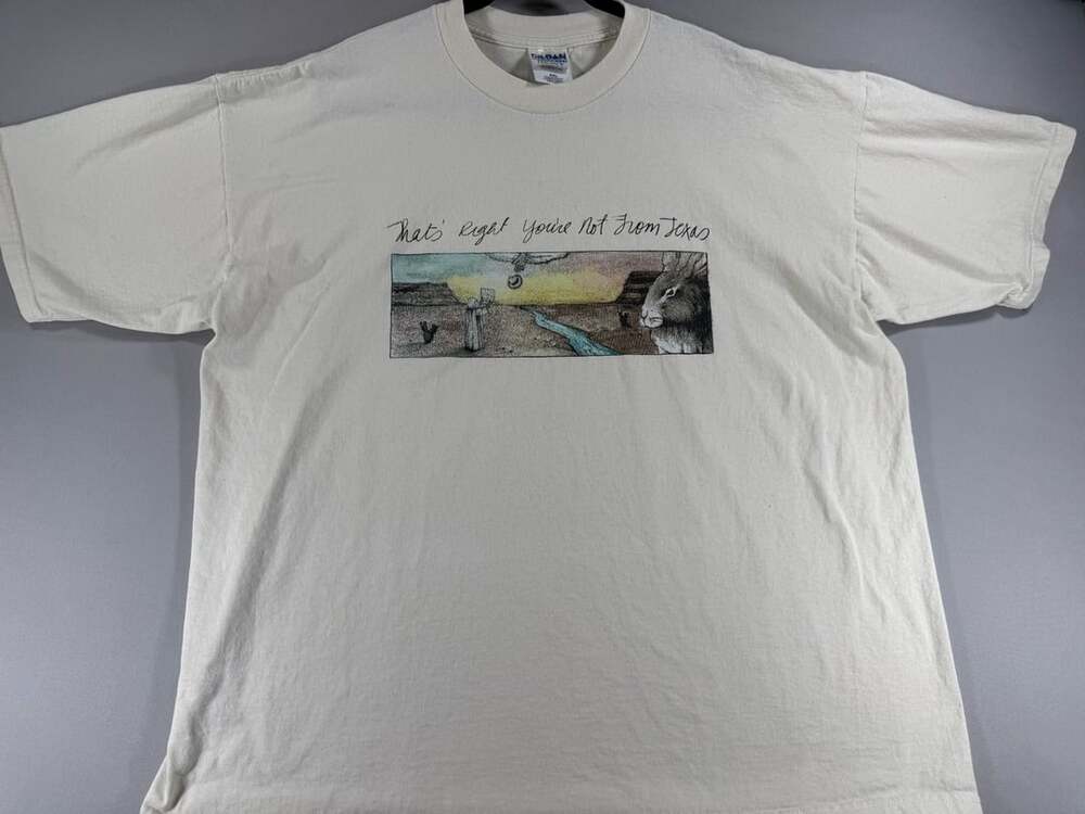 Lyle Lovett That's Right You're Not From Texas Size XXL T-Shirt